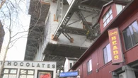 Granville Island businesses damaged by construction materials thrown from bridge above
