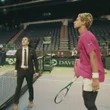 Protests outside, silence inside as Canada goes up 1-0 on Israel at Davis Cup tie