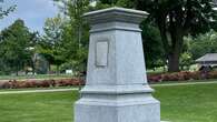 Plaque taken from monument in Kitchener's Victoria Park