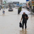 Witness captures video of flooded-out cars, muddy waters after storm hits Ibiza