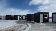 London police investigating death of resident at micro-shelter site