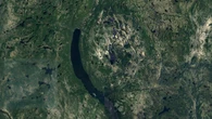 He saw a pit on Google Maps. It turned out to be a 390-million-year-old meteor crater