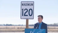 Speed limit on section of Alberta's Highway 2 boosted to 120 km/h in pilot project