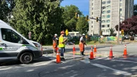 Rainbow crosswalk in Surrey vandalized in what advocates call 'act of hate'