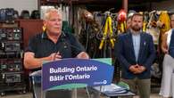 As Ontario's EV push continues, Doug Ford announces funding for skilled labour training in northern Ontario