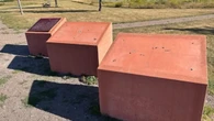2 bronze plaques pried off their bases at P.E.I.'s Skmaqn-Port-la-Joye-Fort Amherst site