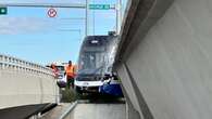 Police investigating collision between Valley Line LRT train and semi-trailer