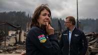 ‘Devastating gut punch,’ Alberta premier describes Jasper fire damage