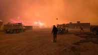 'I thought we were going to perish': Construction workers safe after wildfire closed in around them