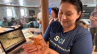 Setting sail on an ocean research journey inspires Innu youths for futures in sciences