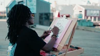 Why drawing caricatures teaches this artist to be in the moment