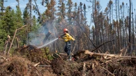 Despite some weekend showers, fires still burn out of control in N.B.
