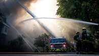 East Vancouver apartment building goes up in flames — again