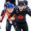 Canadian speed skater Florence Brunelle captures her 1st individual World Tour title