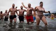 Thousands take part in Vancouver-born tradition of New Year's Day Polar Bear Swim