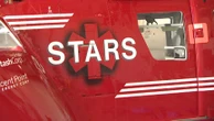 Sprayer plane crashes into power line, catches fire near Weyburn, Sask.