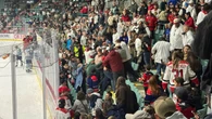 Prince George Cougars fined $1,500 after rowdy crowd disrupts game, throws beer onto ice