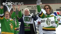 Prince Albert cheers Raiders on as they head to Medicine Hat