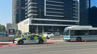 Police watchdog investigating after cop car and bus collide downtown injuring 4 people