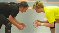 Young wrestlers with Team P.E.I. hit the mat in preparation for Canada Games