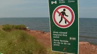 Cliff areas at Oceanview lookout in P.E.I. National Park closed due to safety concerns