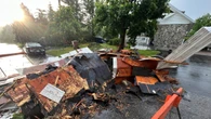 Roofs torn off after possible tornado hits Quebec's Eastern Townships