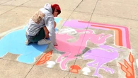 New Woodland-style mural celebrates Indigenous community, belonging in Waterloo