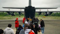 Wildfire near Sandy Lake First Nation a 'sleeping giant' as evacuation flights pause