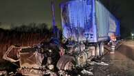 Tractor trailer cab destroyed in Tecumseh, Ont., vehicle fire