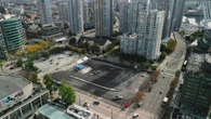Future home of the Vancouver Art Gallery turned back into parking lot