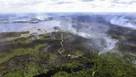 Long Lake wildfire grows slightly, but firefighters making 'good progress'
