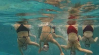 These Canada Games artistic swimmers are confident and graceful above the water, and all power below