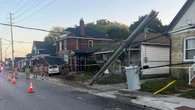 Single vehicle crash into London home knocks out power on Adelaide
