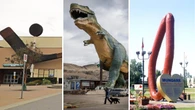 Giant dinosaurs, oversized sausages: Are Canada's roadside attractions worth keeping around?