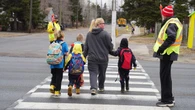 Crossing guards in Thunder Bay, Ont., honour fallen colleagues fatally struck while on duty