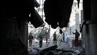 Dozens killed in Israeli strikes on Gaza, thousands at risk of famine