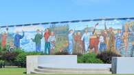 Black paint now covers a well-known Yorkton mural, displeasing some residents