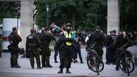 Large police presence near McGill encampment as university security serves protesters eviction notices