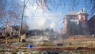 Fire completely destroys home on Crown Street in Thunder Bay, Ont.