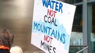 Grassy Mountain coal mine hearings met by protests in Calgary