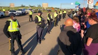 Arrests made at N.B.-N.S. border as RCMP break up blockade