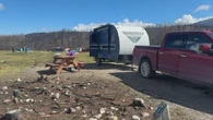 Jasper campers take in radically new landscape, one year after wildfire