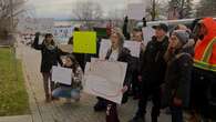 Protesters demand no bail for teen charged in brutal attack on 16-year-old ex-girlfriend