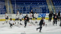 Ottawa Charge get ready for Game 1 of PWHL playoffs against Boston Fleet