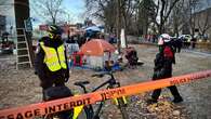 Montreal police move in to dismantle homeless encampment east of downtown