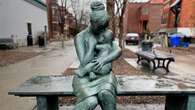 Thieves in Quebec make off with beloved bronze statue of mother and child