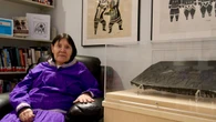 'It's finally home': Stone used to make Helen Kalvak prints returns to Ulukhaktok, N.W.T.