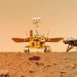 Chinese rover and lander pose for portraits on Mars
