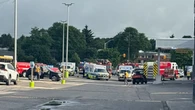 Mutliple people taken to hospital after crash at north London shopping centre