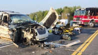 6 hurt, 1 person charged after head-on collision near Arthur